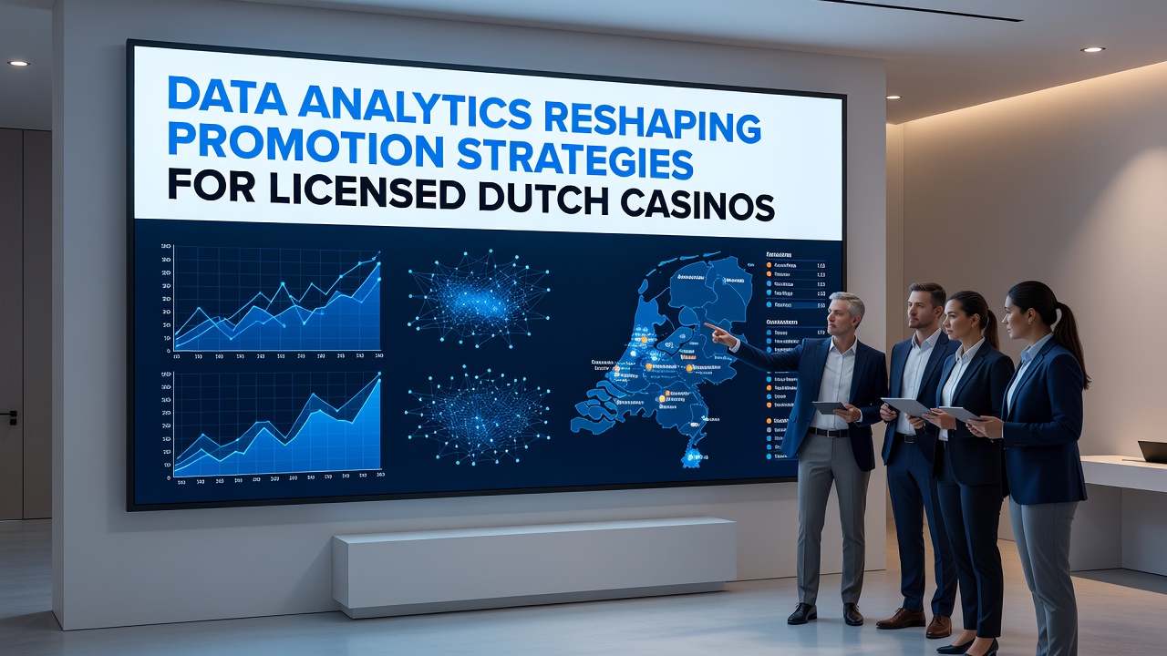 Dashboard met data-analyse voor promoties in Nederlandse casino's