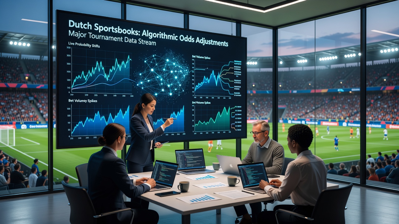 Realtime data analyse door Nederlandse sportsbooks tijdens toernooien met focus op algoritmische reacties