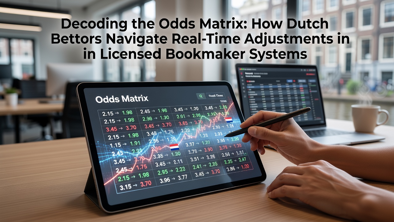 Real-time odds matrix weergave op een Nederlandse bookmaker interface met dynamische aanpassingen