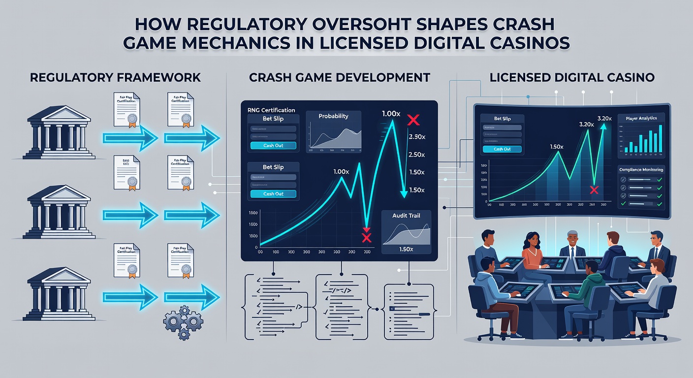 Impact van toezicht op crash game algoritmes en spelerinterfaces