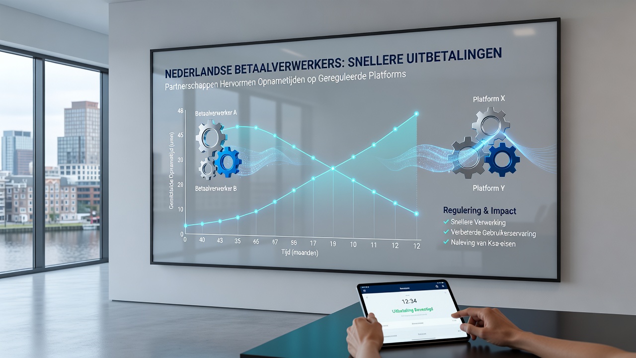 Partnerschappen tussen betaalverwerkers en Nederlandse gokplatforms tonen snellere verwerking van opnames in 2026