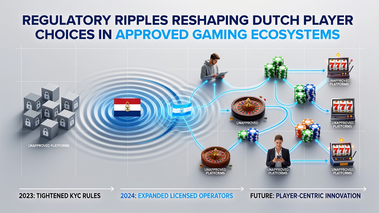 Overzicht van Nederlandse spelers die navigeren door goedgekeurde online gokplatforms onder strenge regelgeving