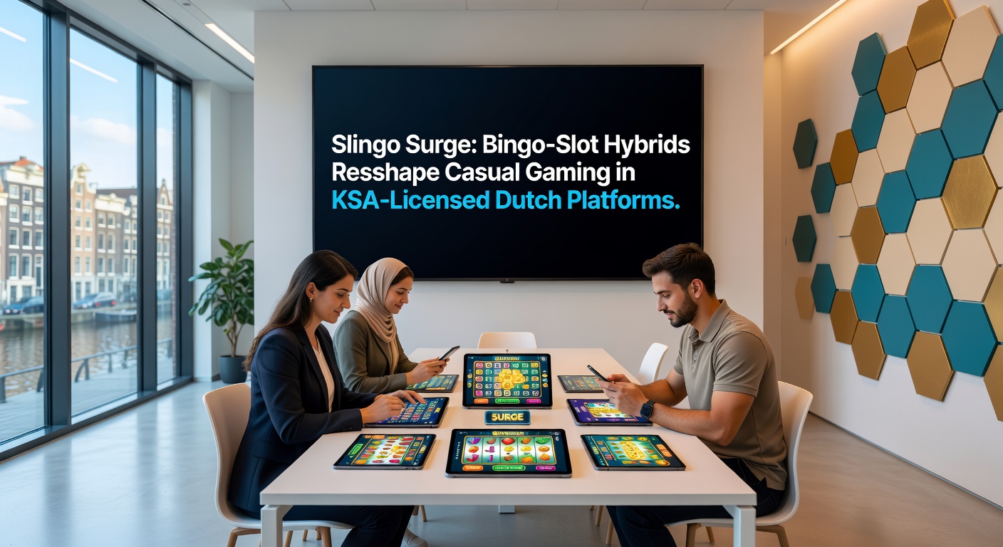 Grafiek met stijgende Slingo-speelsessies op Nederlandse platforms, inclusief bingo-slot integraties en mobiele stats uit 2026