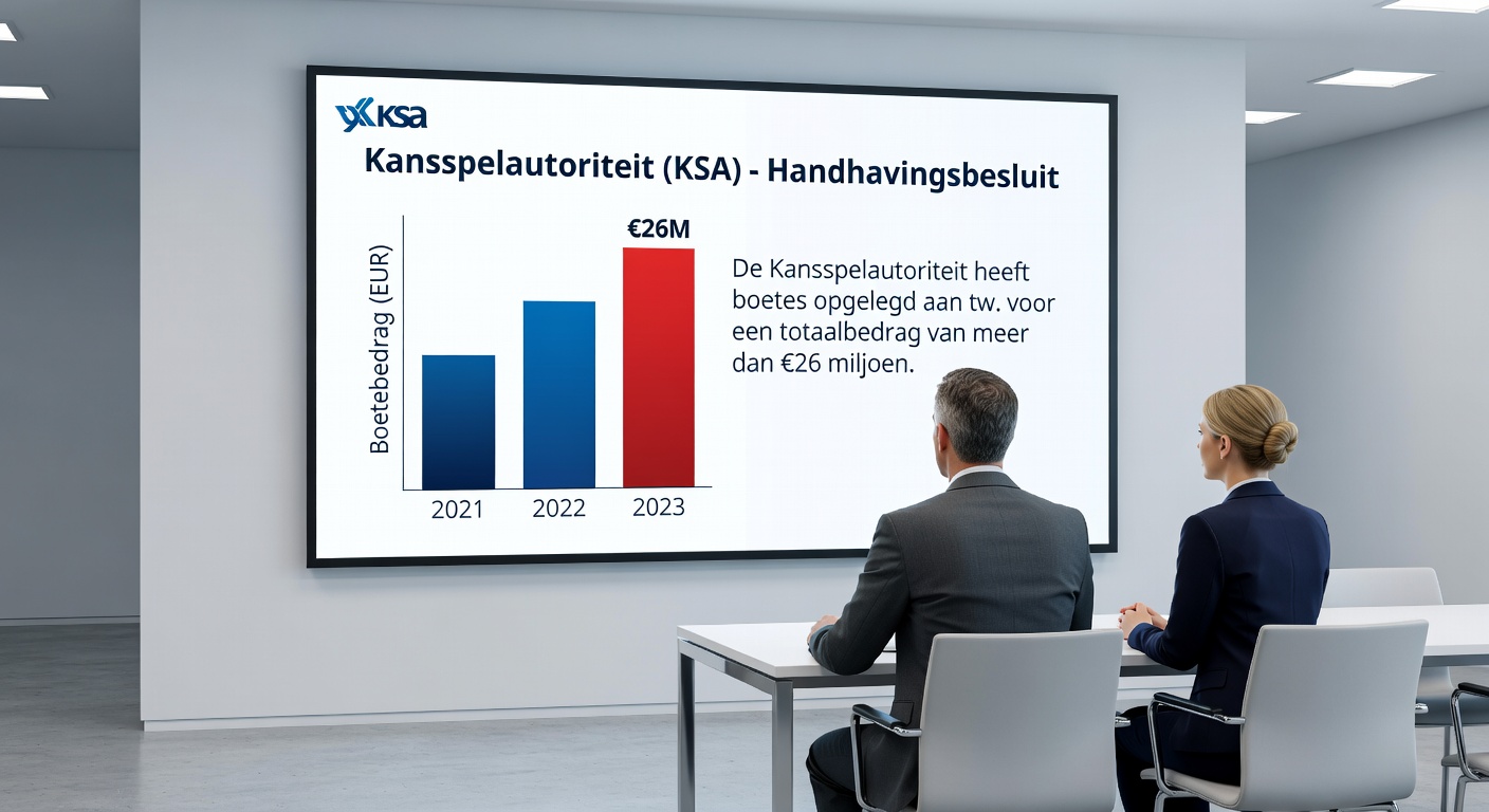 Grafiek met statistieken over mobiel casino gebruik onder Nederlandse punters, met stijgende lijnen voor app downloads en inzetten