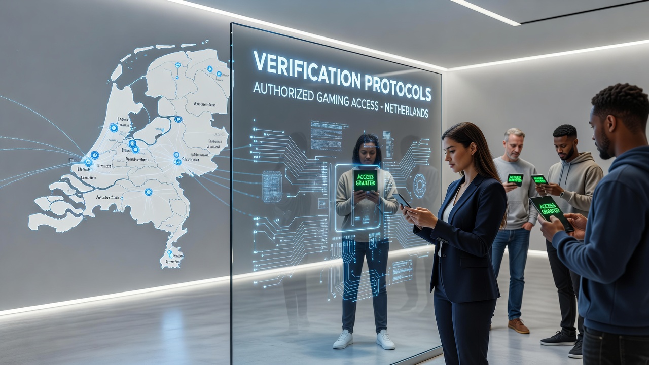 Verificatieprotocollen in Nederlandse gokplatforms tonen digitale ID-checks en beveiligde toegangssystemen